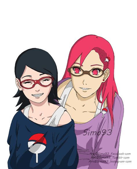 sarada and|sarada and karin connection.